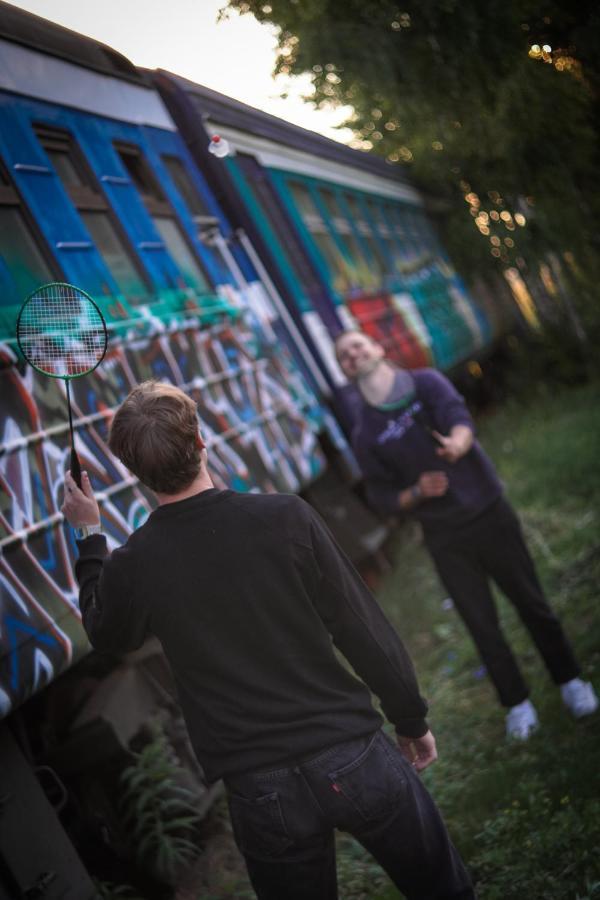 Railrooms Traincar Hostel Tallinn Eksteriør bilde
